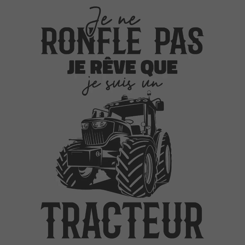 Ich schnarche nicht, ich träume, dass ich ein Traktor bin