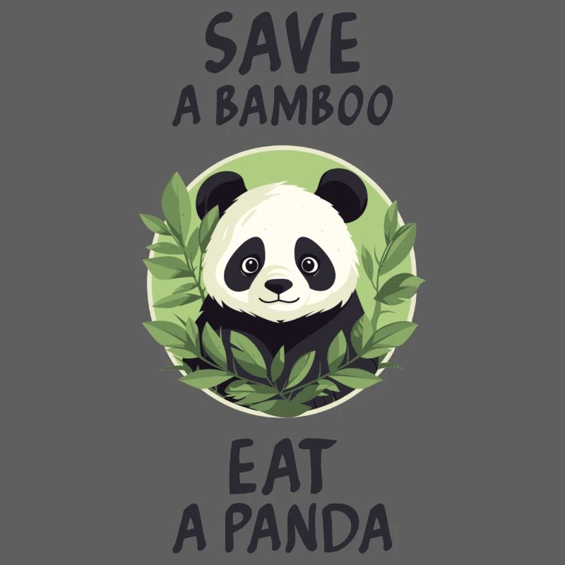 Save a bamboo, eat a panda.