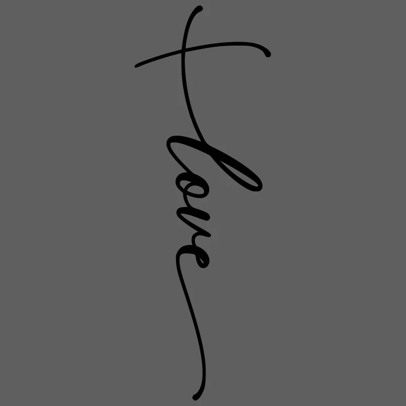 Love Cross Cursive Font