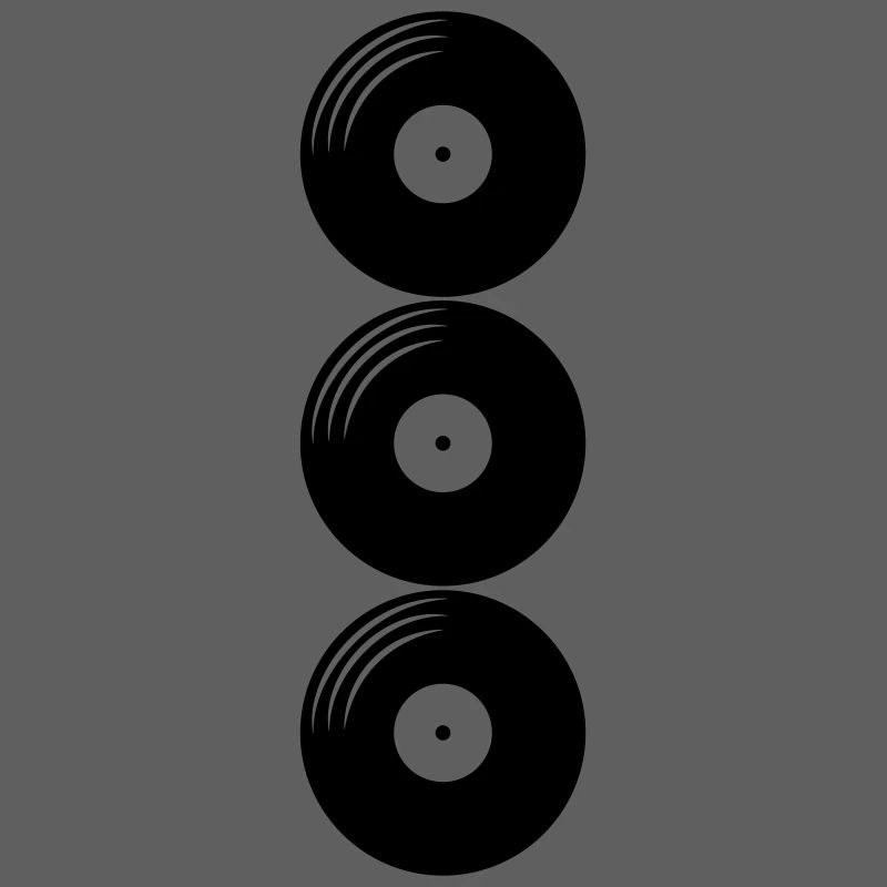 3 vinyl records