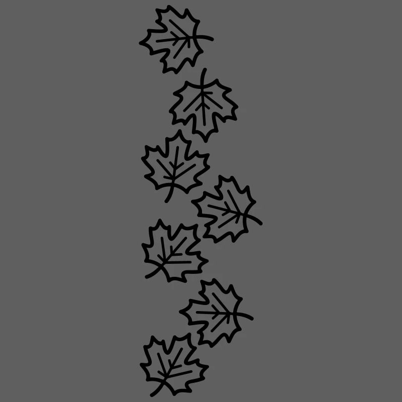 Feuille d’érable feuilles d’automne icône