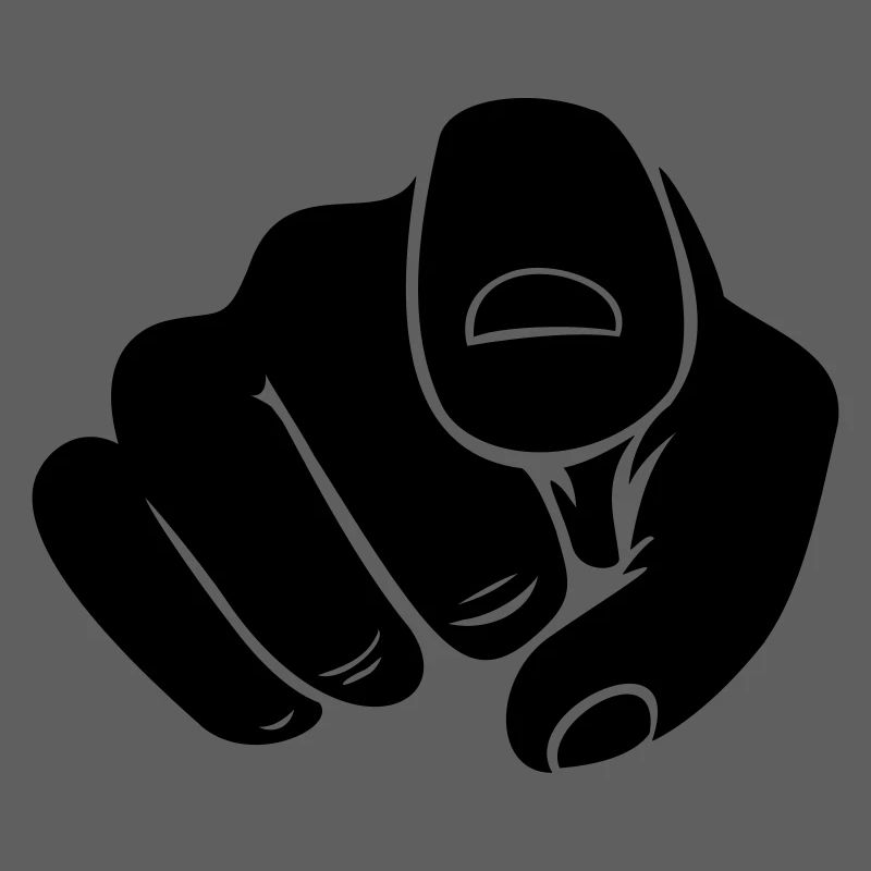 Zeigen Hand Finger