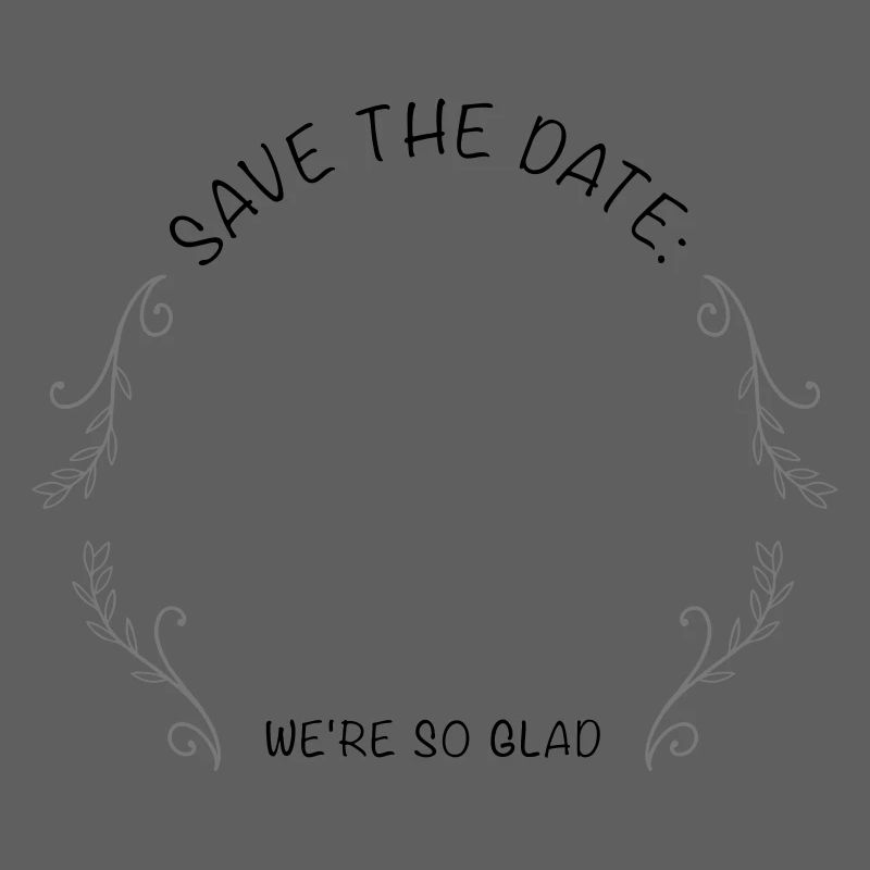 SAVE THE DATE | Merke das Datum vor.