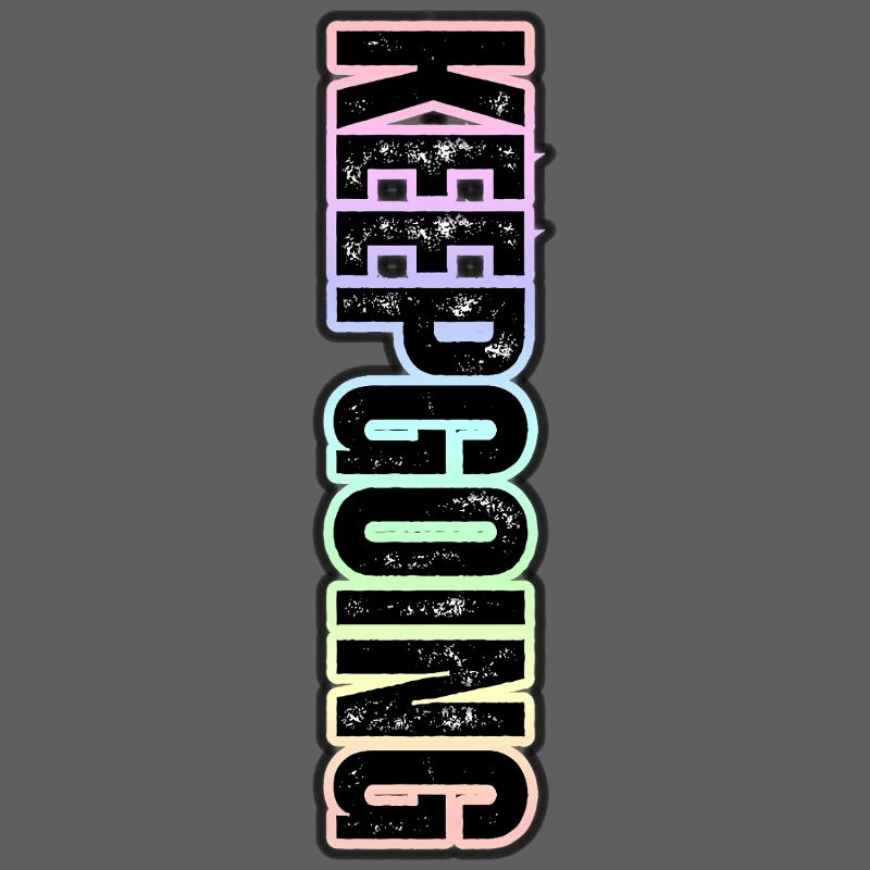 KEEP GOING - Thème vertical pastel