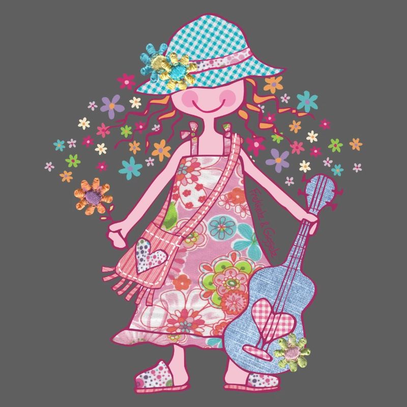 Fille hippie