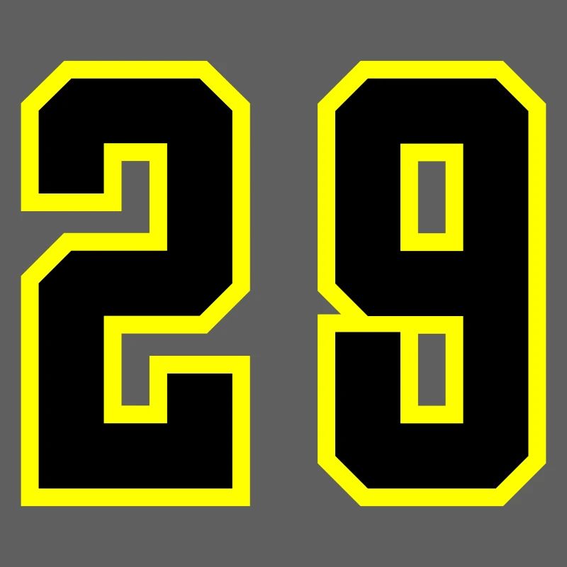 Maillot à 29 numéros