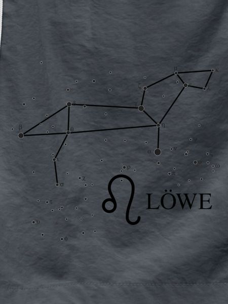 Tierzeichen Löwe mit Sternbild