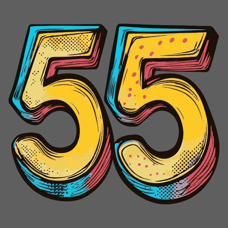 55 Symbole numérique