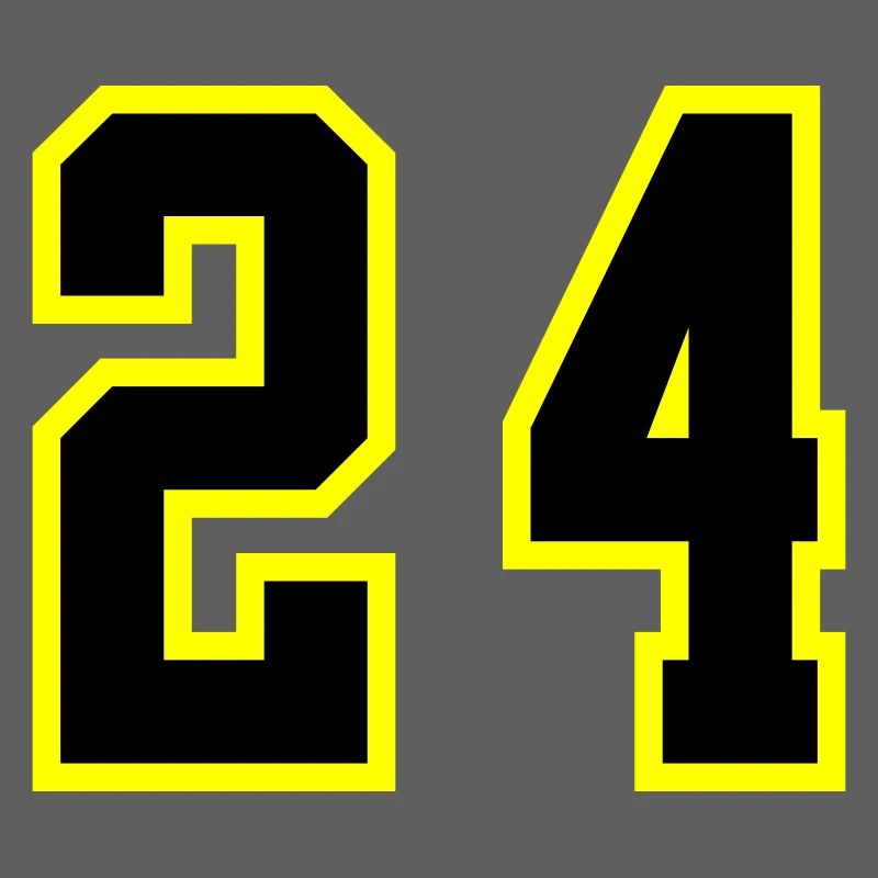 Maillot à 24 numéros