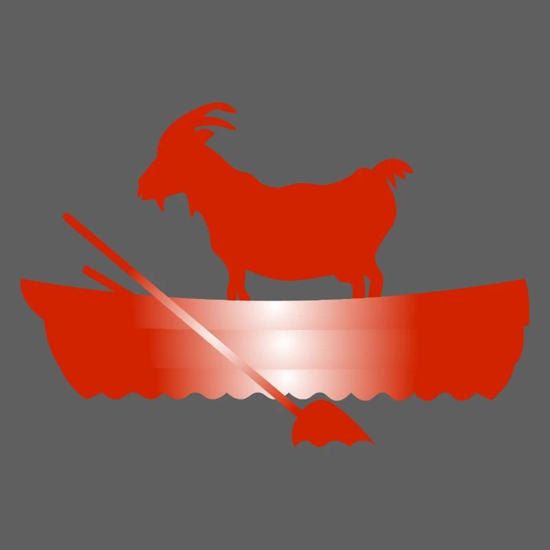 G.O.A.T. Chèvre dans le bateau