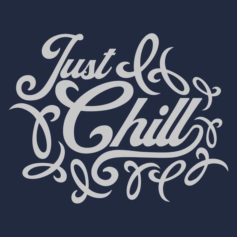 Just Chill Text Logo