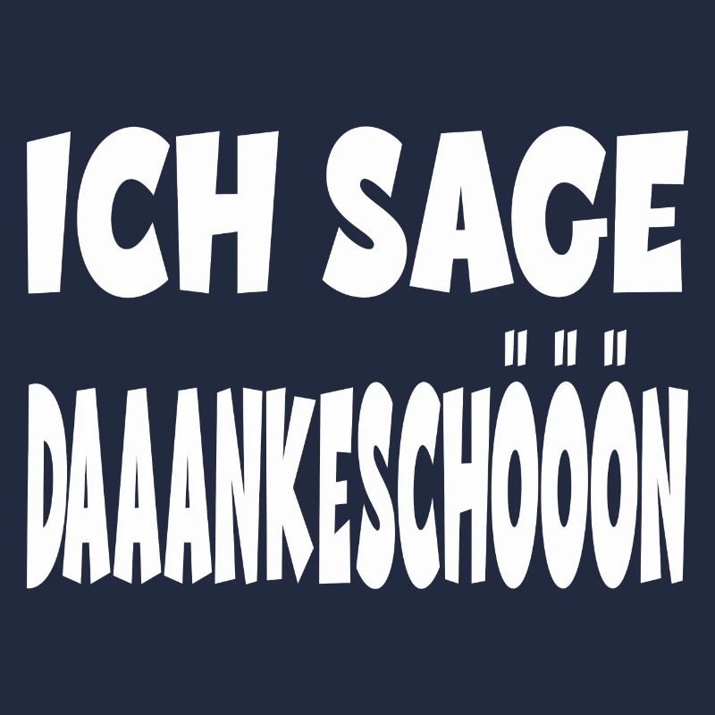 Ich sage Dankeschön für einen Kollege oder