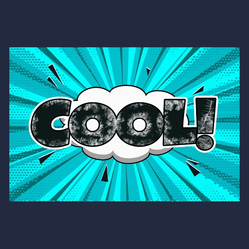 cool Comic Style Bubble Graffiti Lettering