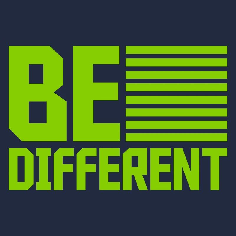 Be different Logo Design
