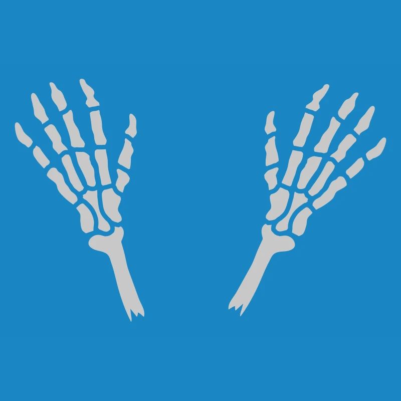 Severed Skeleton Hands Bones