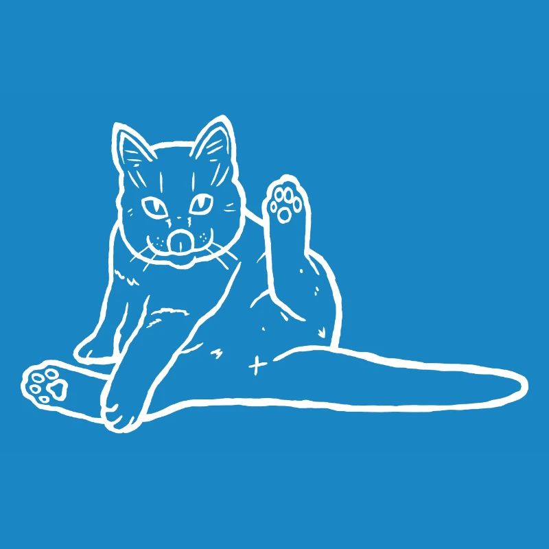 Drôle de chat Meme - Cul de chat