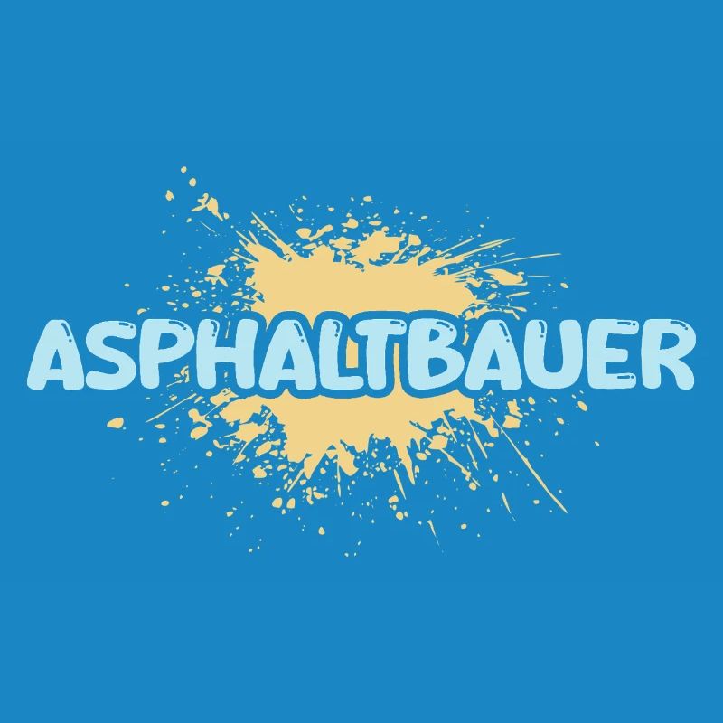 Constructeur d’asphalte comme métier