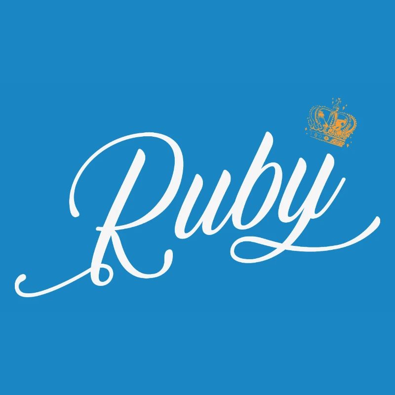 Ruby Custom Name for Women Kids Toddlers - Ruby