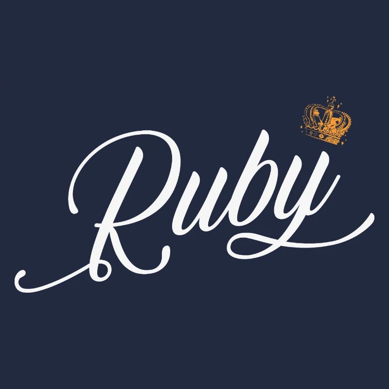 Ruby Nom personnalisé pour les femmes Enfants Tout-petits - Ruby