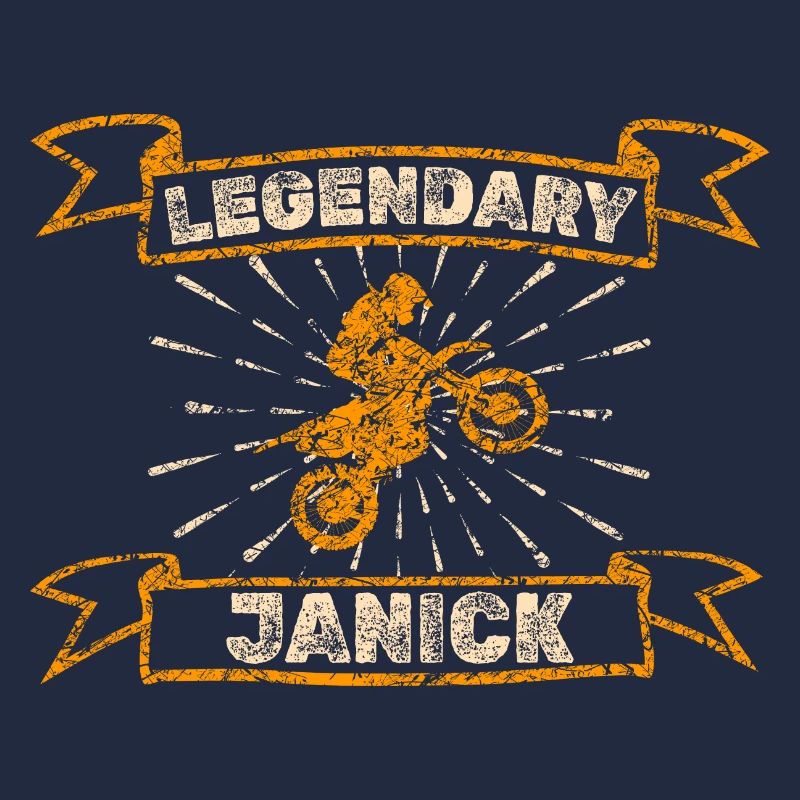 Janick als Motorrad