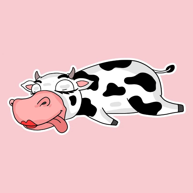 Fille de dame de vache