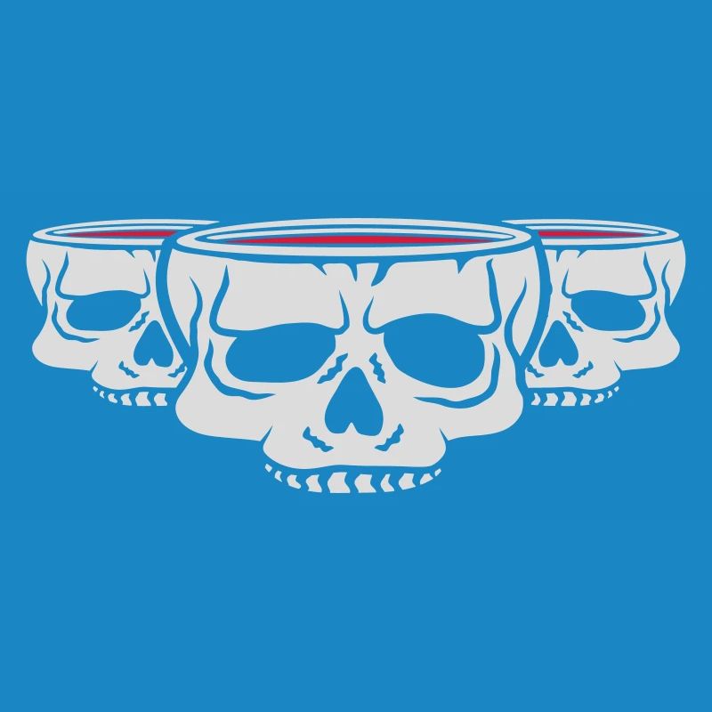 Horror Team Mug Skull