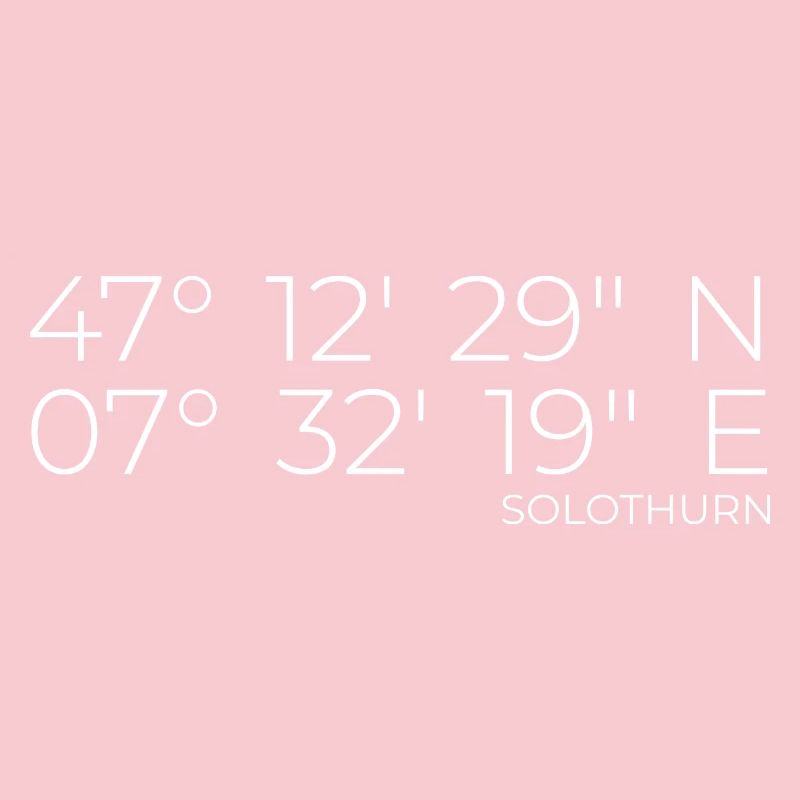 Coordinates Solothurn Canton of Solothurn