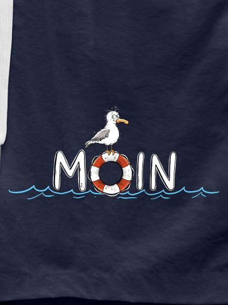 Moin Spruch Möwe Rettungsring Maritim 