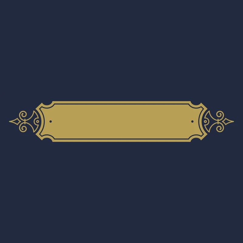 Cadre Bouclier Vierge Or | Graphique vectoriel