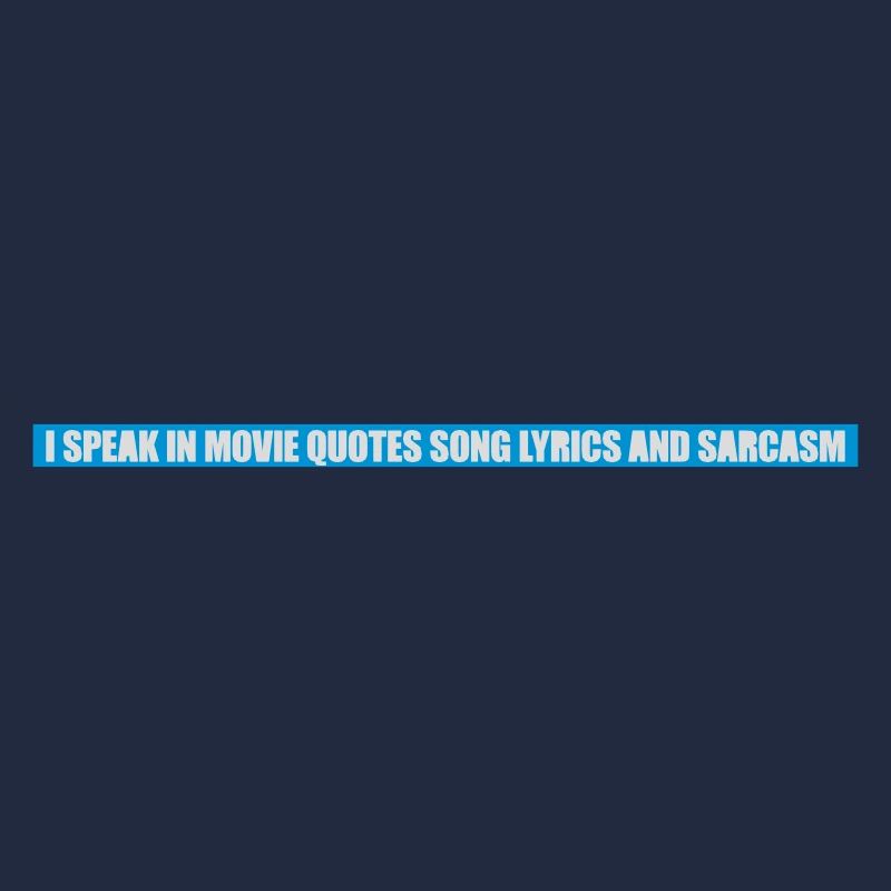 speak lyrics and sarcasm