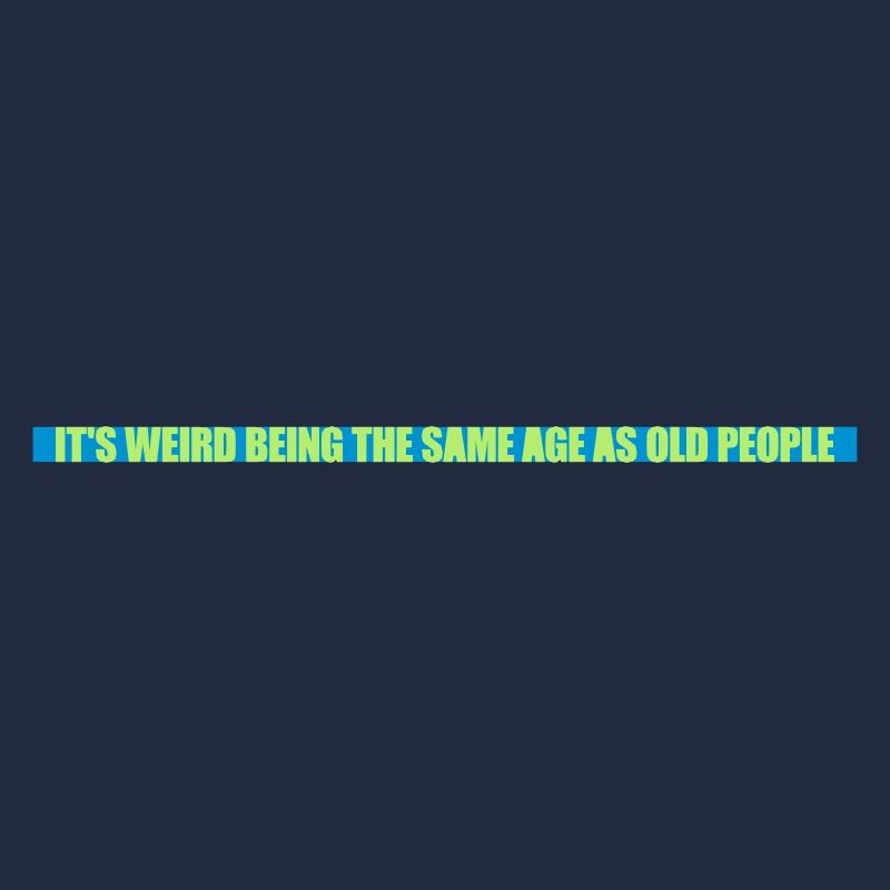 being old people age