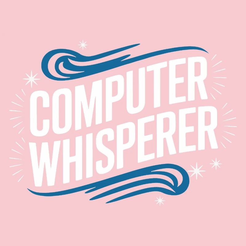 Technischer Support Computerfreak Nerd