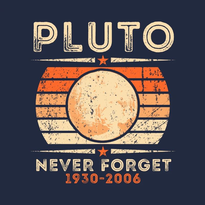 Pluto Retro Keepsake