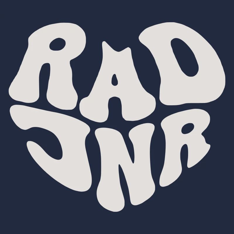 Rad Junior – Retro Heart (Custom Color)