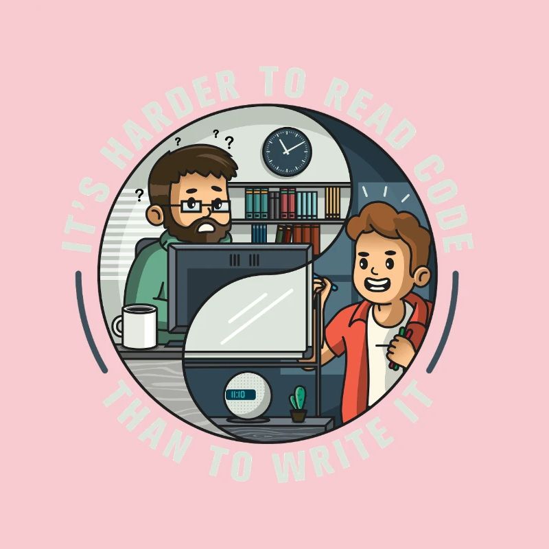 It's harder to read code than to write it