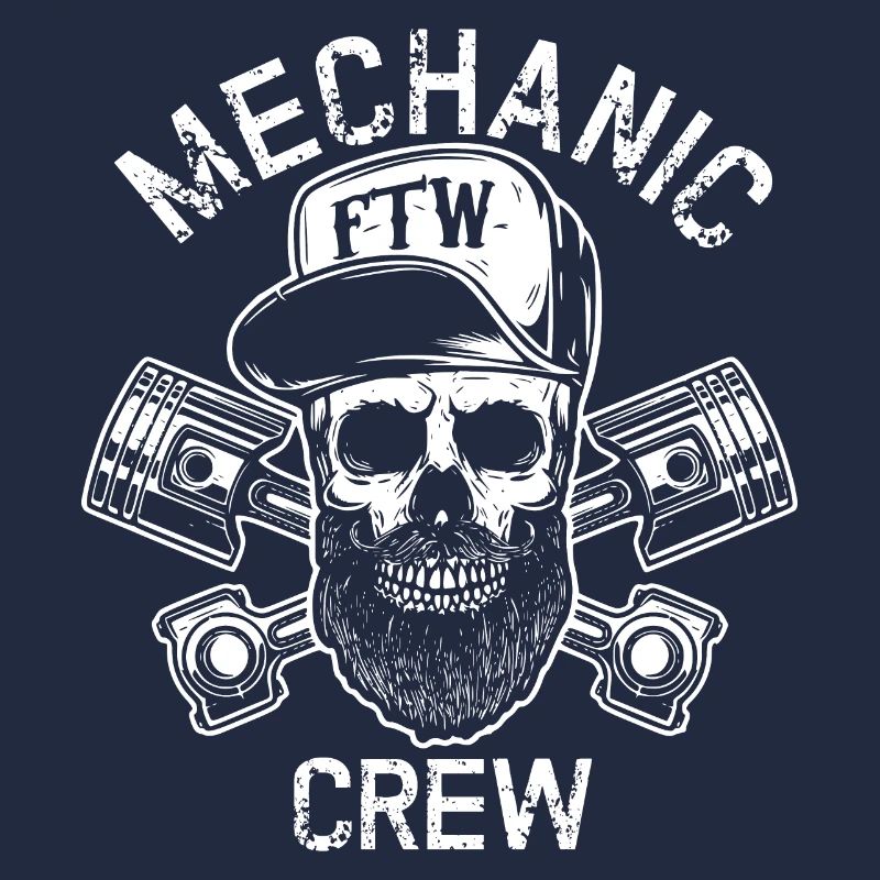 MECHANIC CREW - Skull - FTW