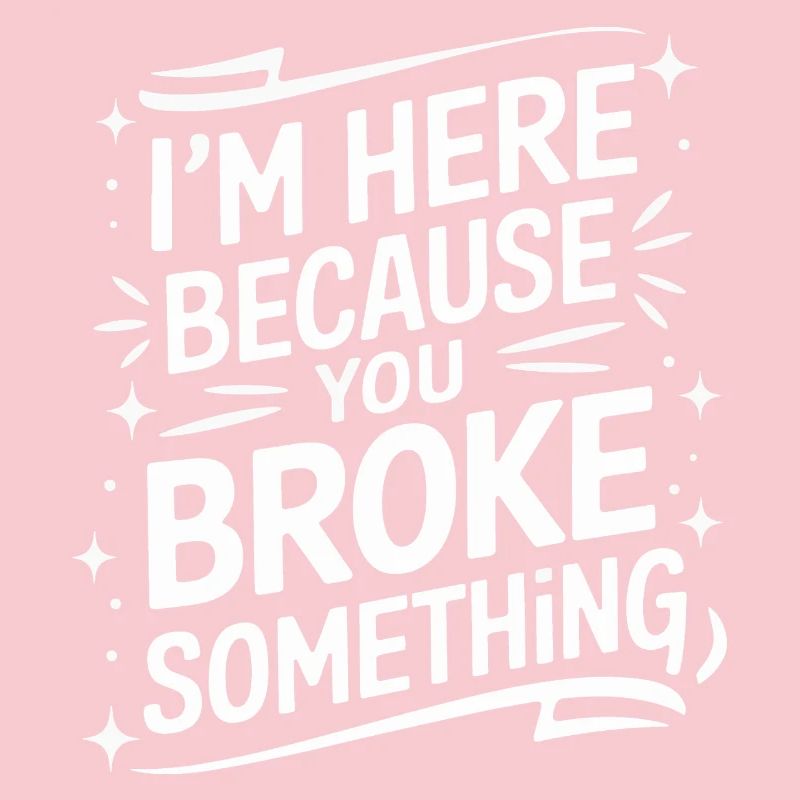 Technischer Support Computerfreak Nerd