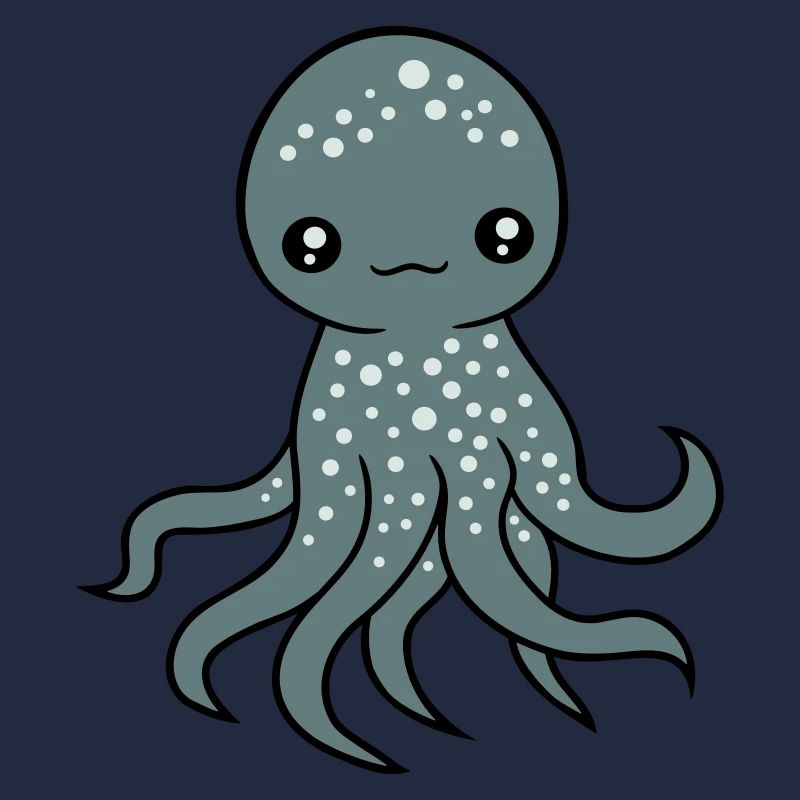 Octopus, Octopus, Octopus, Squid, Cephalopod, Cute, Cute