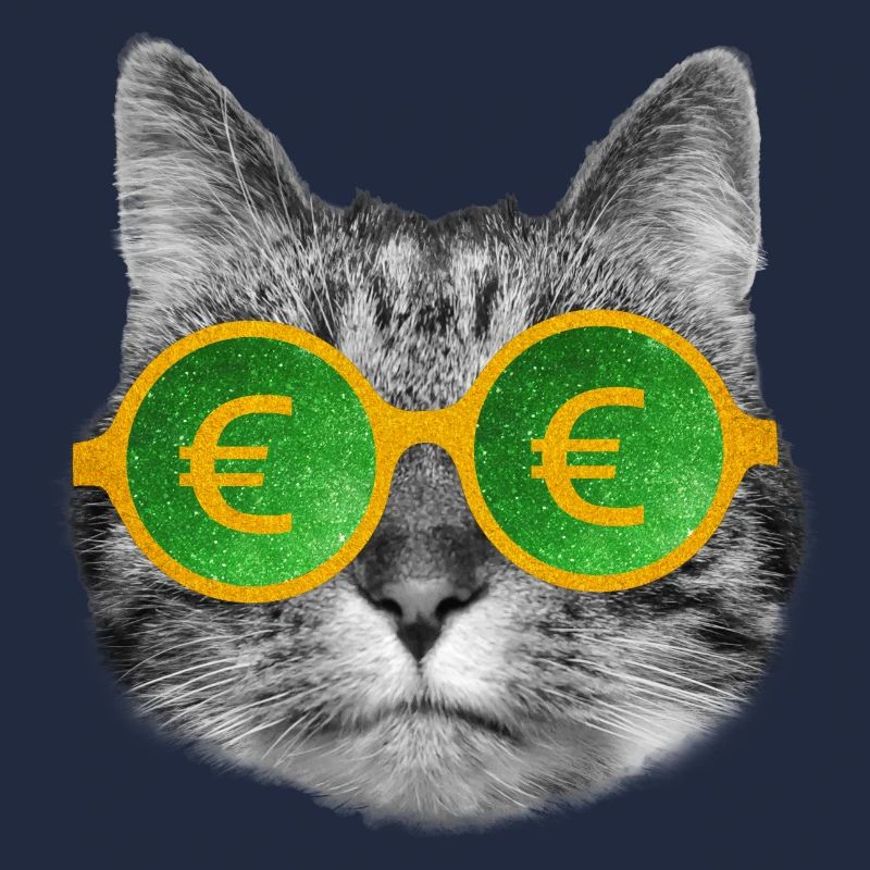 Lunettes d’argent pour chat