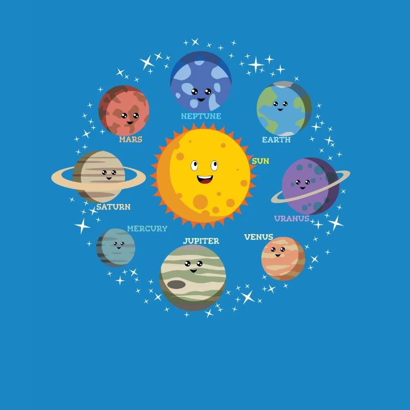 Solar System Planets - Galaxy Spaceman Gift