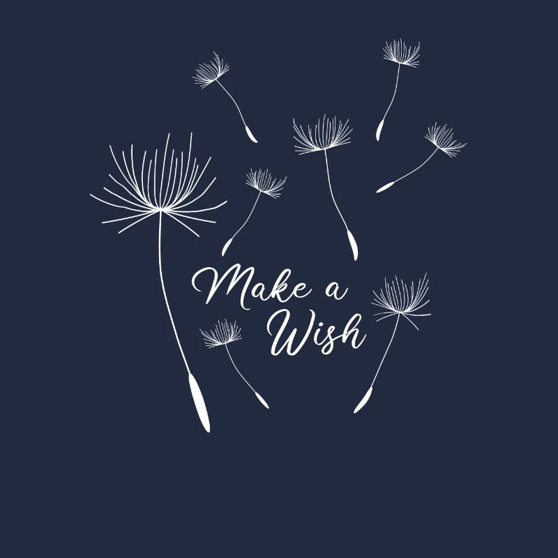 Make a Wish Pusteblume Dandelion Tattoomotiv Blume