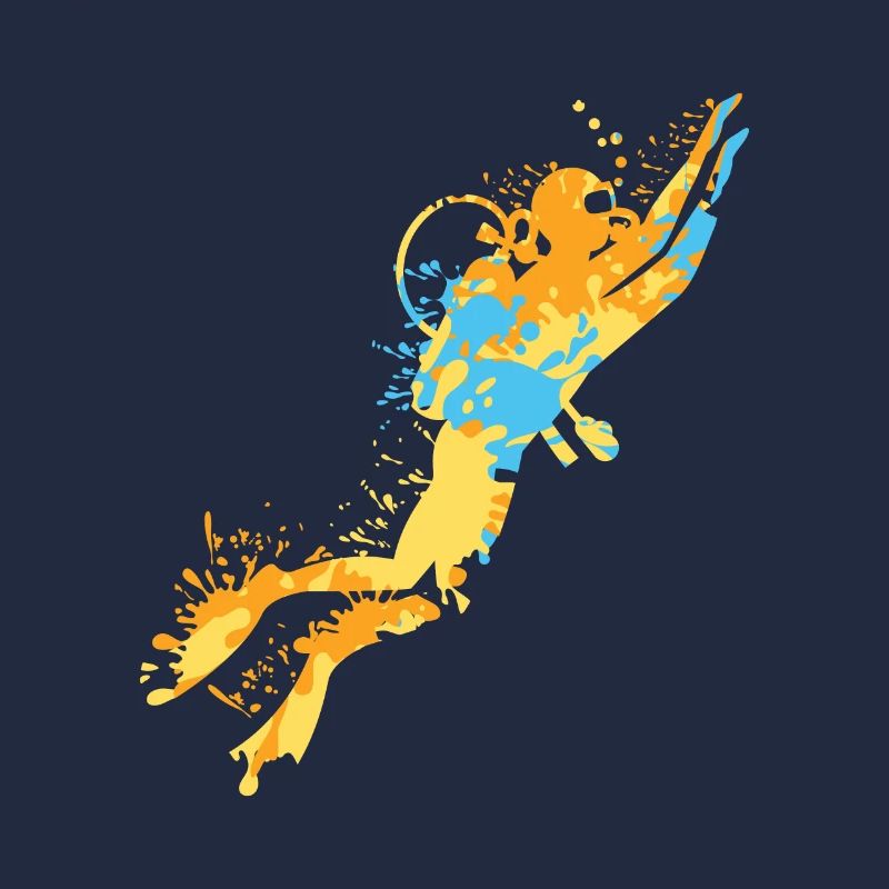 Diver Dive Splash