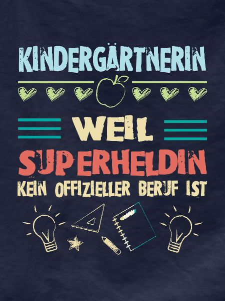 Kindergärtnerin superheldin