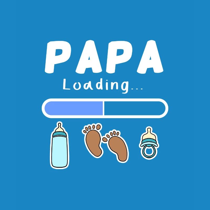 werdender Vater - Papa wird geladen