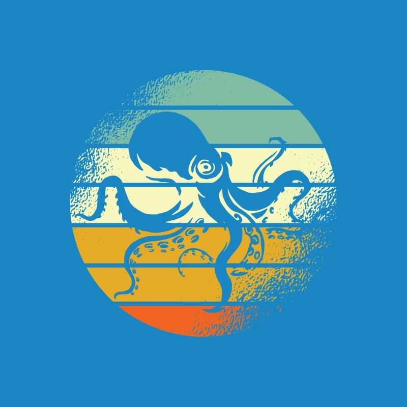 Squid Retro Octopus