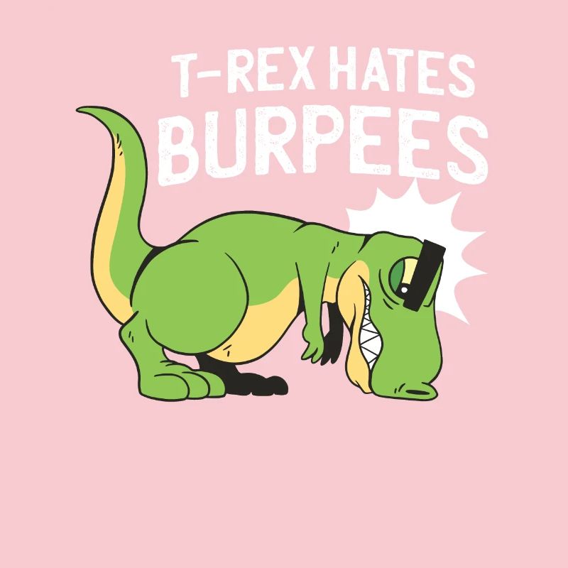 T-Rex Rex Dinosaurier Training Spruch Geschenk