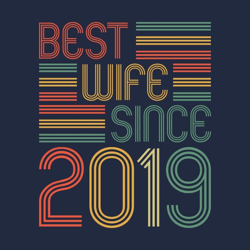 Beste Ehefrau seit 2019 2. Hochzeitstag