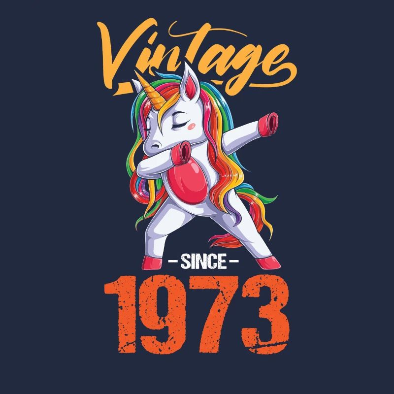 Geburtstag 1973 73 Einhorn Dab Jahrgang Geschenk