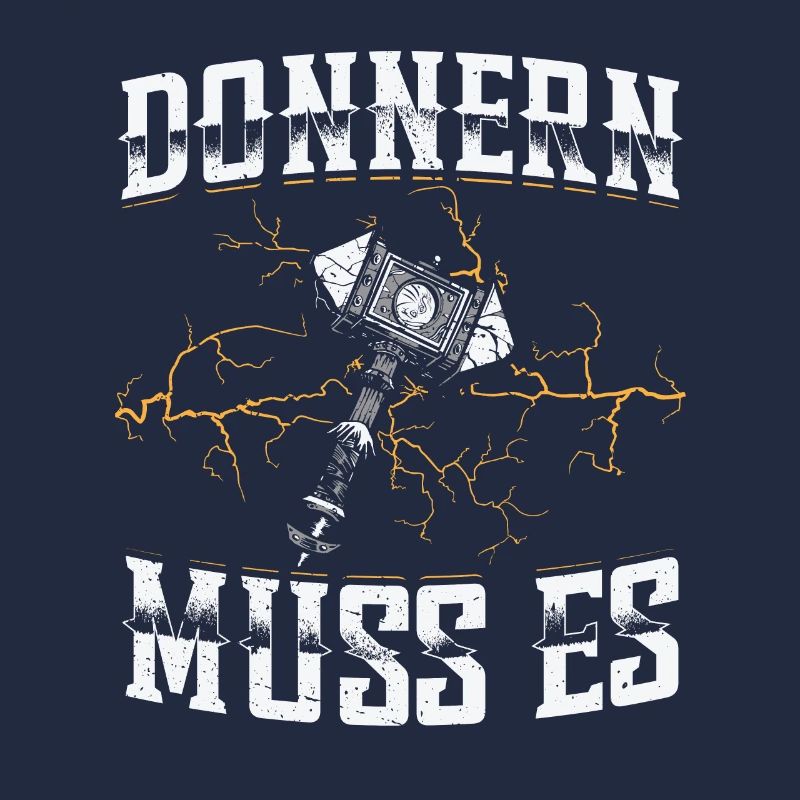 Donnern Muss Es Wikinger Kriegerin Walküre Odin
