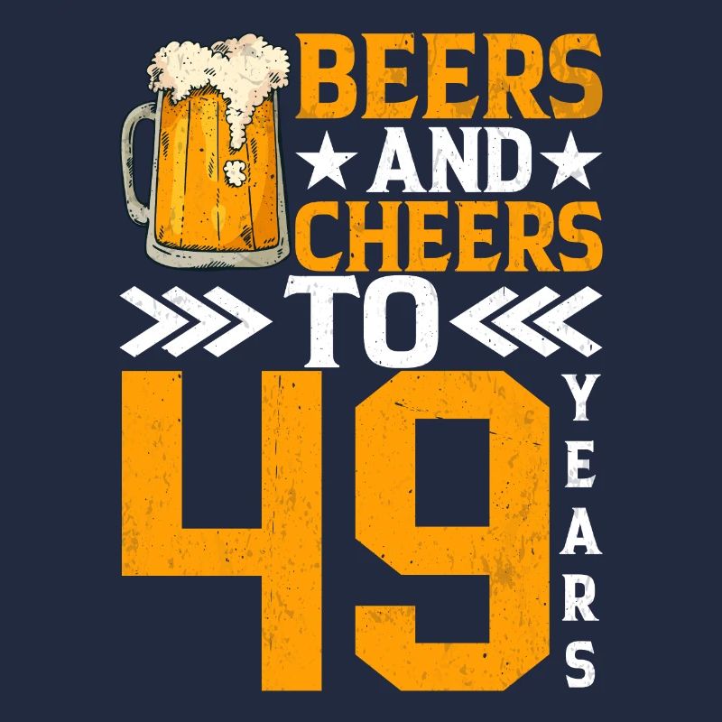 Acclamations et bière à 49 ans chope de bière mousseuse